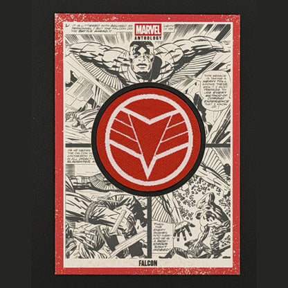 Marvel Anthology Panini - Falcon (Sam Wilson) Badge Memorabilia Card