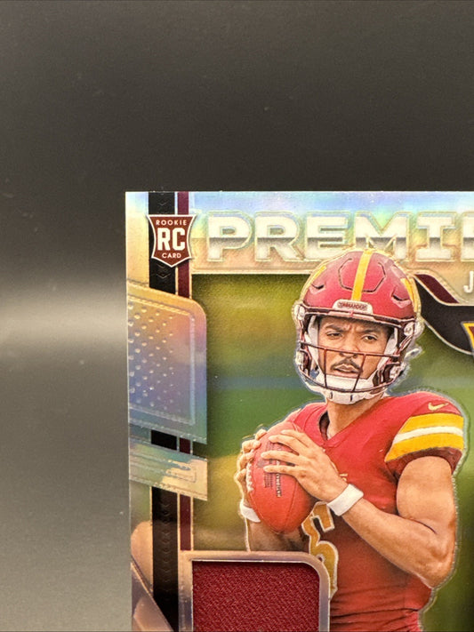 2024 Panini Prizm Jayden Daniels Rookie Premier Jerseys Silver Prizm RC #PJ-JDS