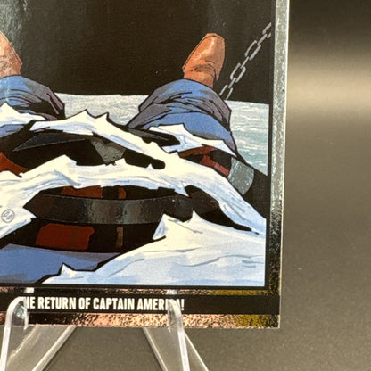 The Return of Captain America Stardust Holo SP 2025 Panini Marvel Anthology #3