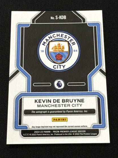 Panini 2022-23 Prizm Kevin De Bruyne Autograph S-KDB Manchester City
