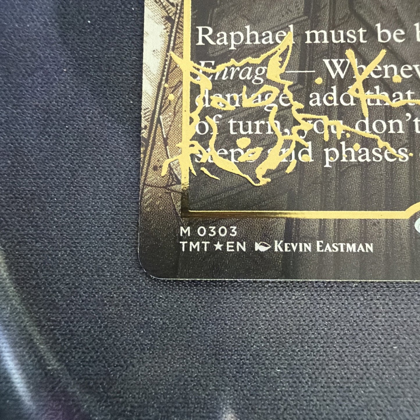 Raphael, Ninja Destroyer (Borderless) (Gold-Stamped Signature)