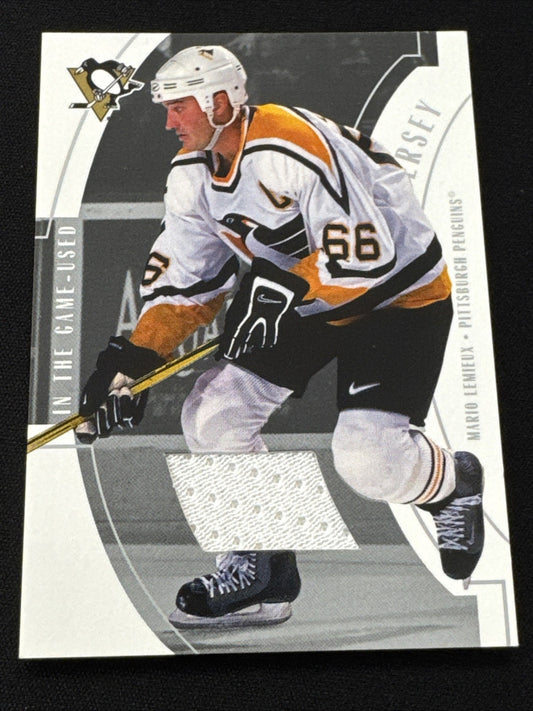 2002-03 Be a Player In the Game Used Franchise Jersey Mario Lemieux