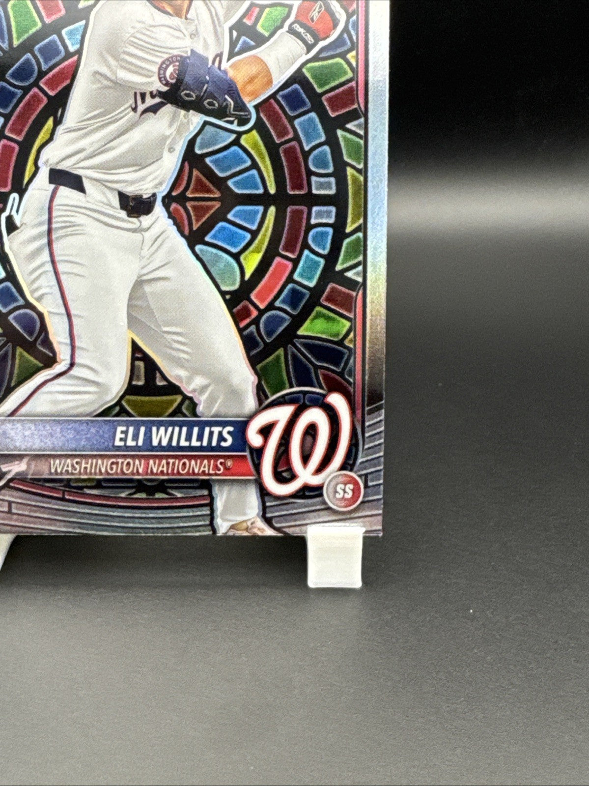 2025 Bowman Draft 1st Chrome ELI Willits Stained Glass #BDC-1