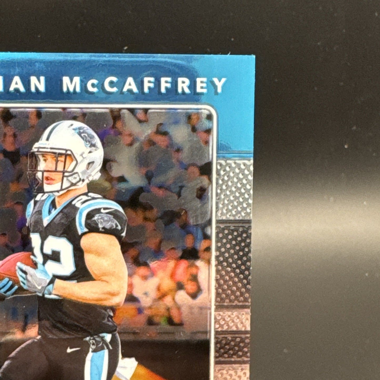 Christian McCaffrey 2017 Panini Donruss Optic #5 Rookie Threads Patch RC
