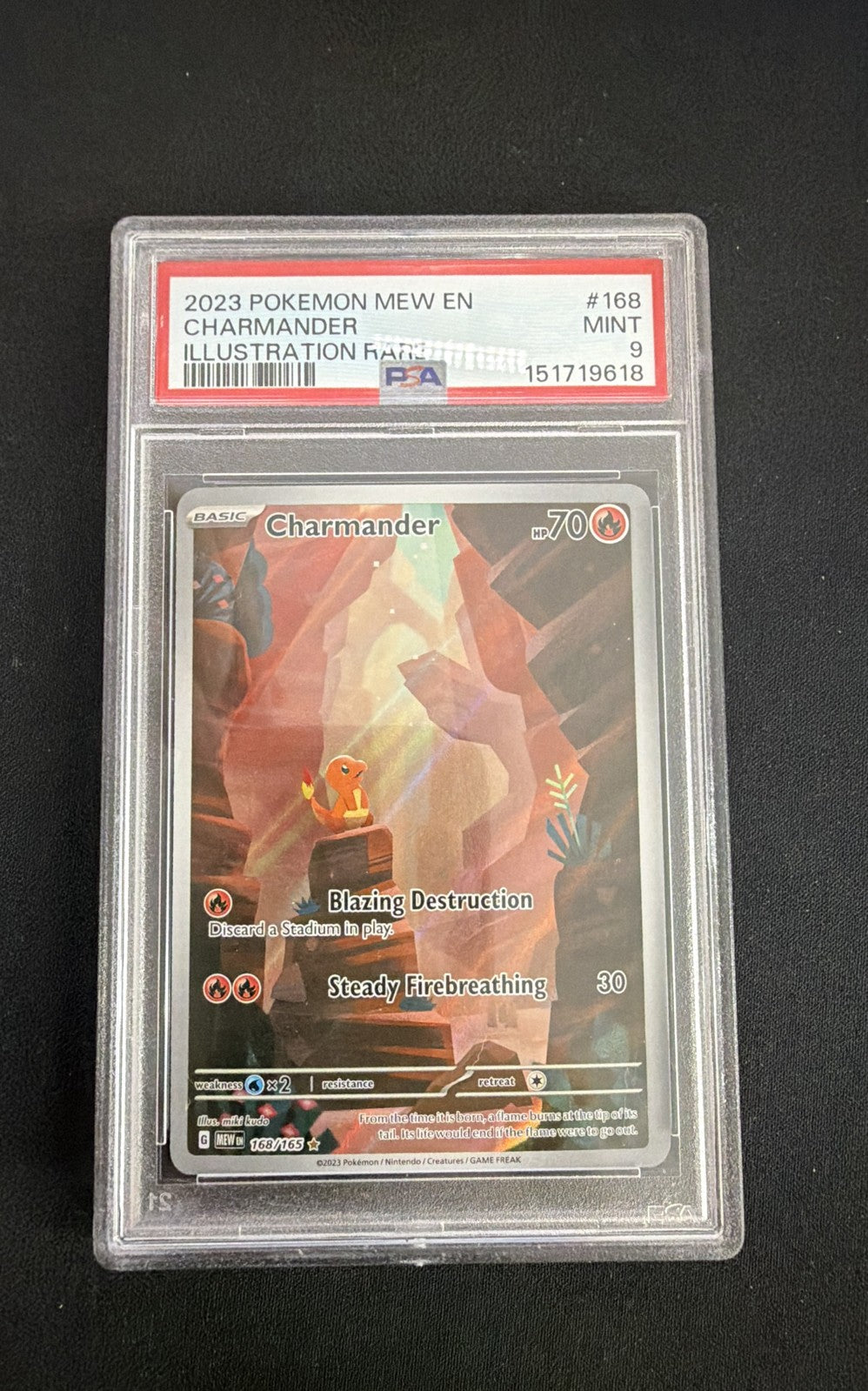 Charmander 168/165 Sv: Scarlet & Violet 151 Holo