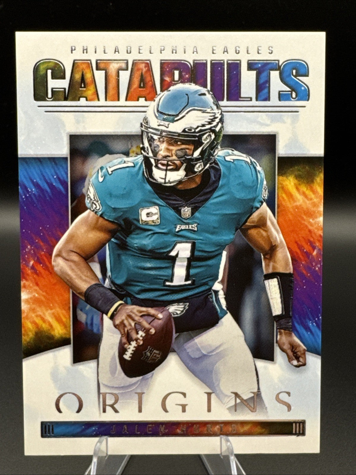 2022 Panini Origins Catapults Jalen Hurts #CAT-10 Philadelphia Eagles