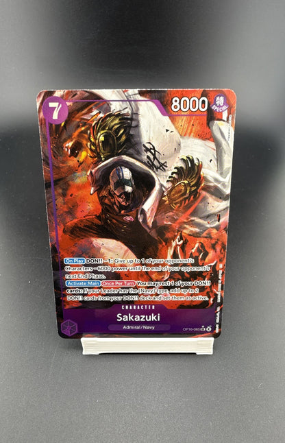 Sakazuki (Alternate Art) OP16-065 The Time of Battle Foil