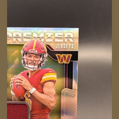 2024 Panini Prizm Jayden Daniels Rookie Premier Jerseys Silver Prizm RC #PJ-JDS