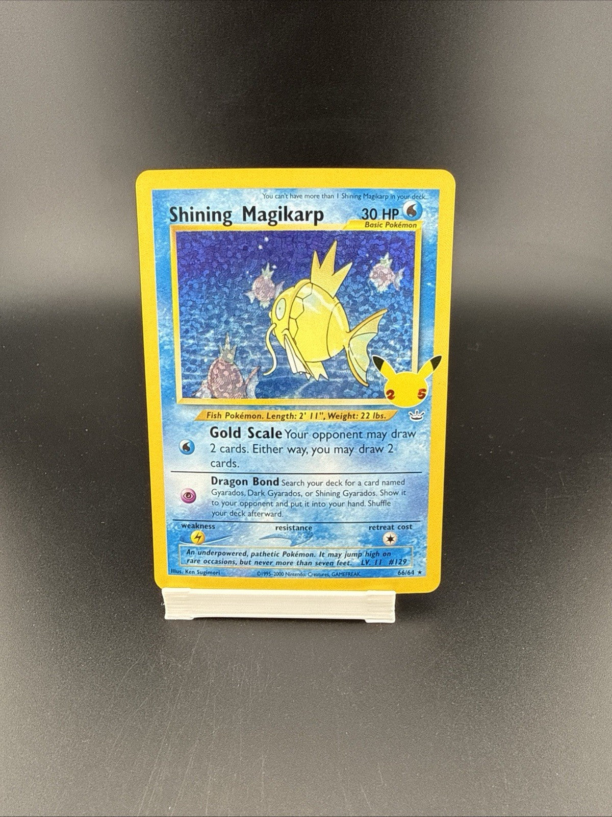 Shining Magikarp 66/64 Classic Collection Celebrations NM