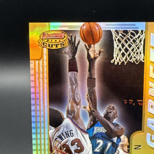 1996-97 Bowman's Best - Cuts Kevin Garnett #BC12 Refractor