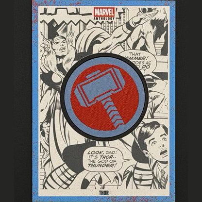 Panini Marvel Anthology Memorabilia Badge Card - THOR