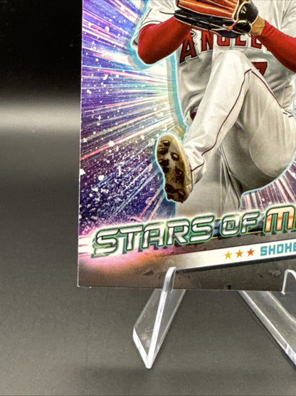 SHOHEI OHTANI Baseball Card 2024 Topps Stars of MLB Insert #SMLB-21 Angels MVP