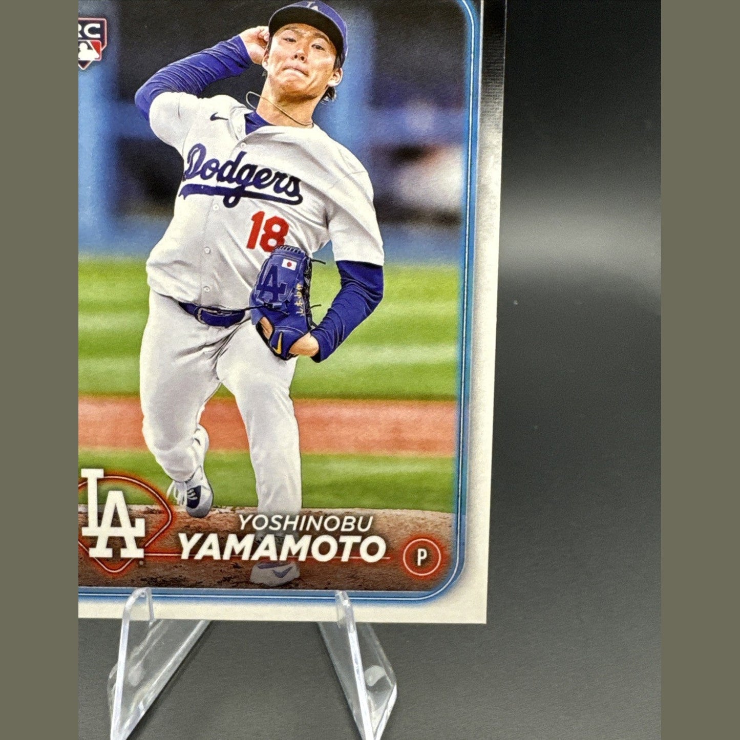 2024 Topps Yoshinobu Yamamoto RC #553 Dodgers