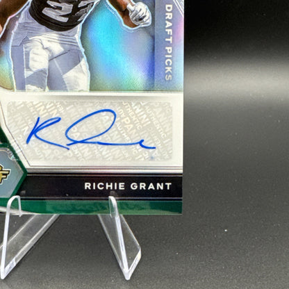 2021 Richie Grant Panini Prizm Draft Picks Auto Green Prizm #190 #DPA-RGR