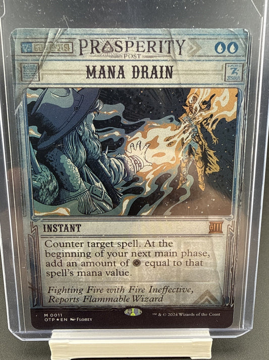 Mana Drain #11 Mythic OTJ Breaking News NM