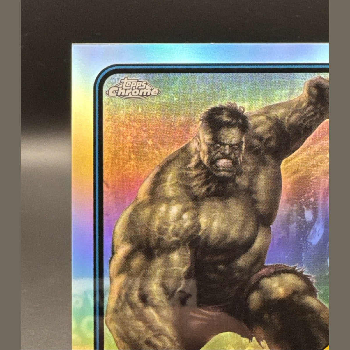 2025 Marvel Topps Chrome Refractor Hulk #128