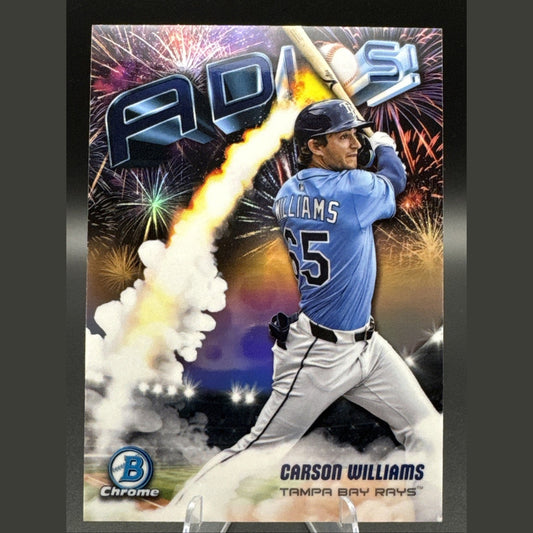 2025 Bowman Chrome - Adios Carson Williams #AD-21
