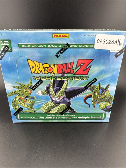 Dragon Ball Z TCG Panini Perfection Booster Box Factory Sealed