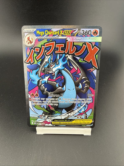 Pokemon Mega Charizard X ex Mega Evolution Promos #023 Full Art