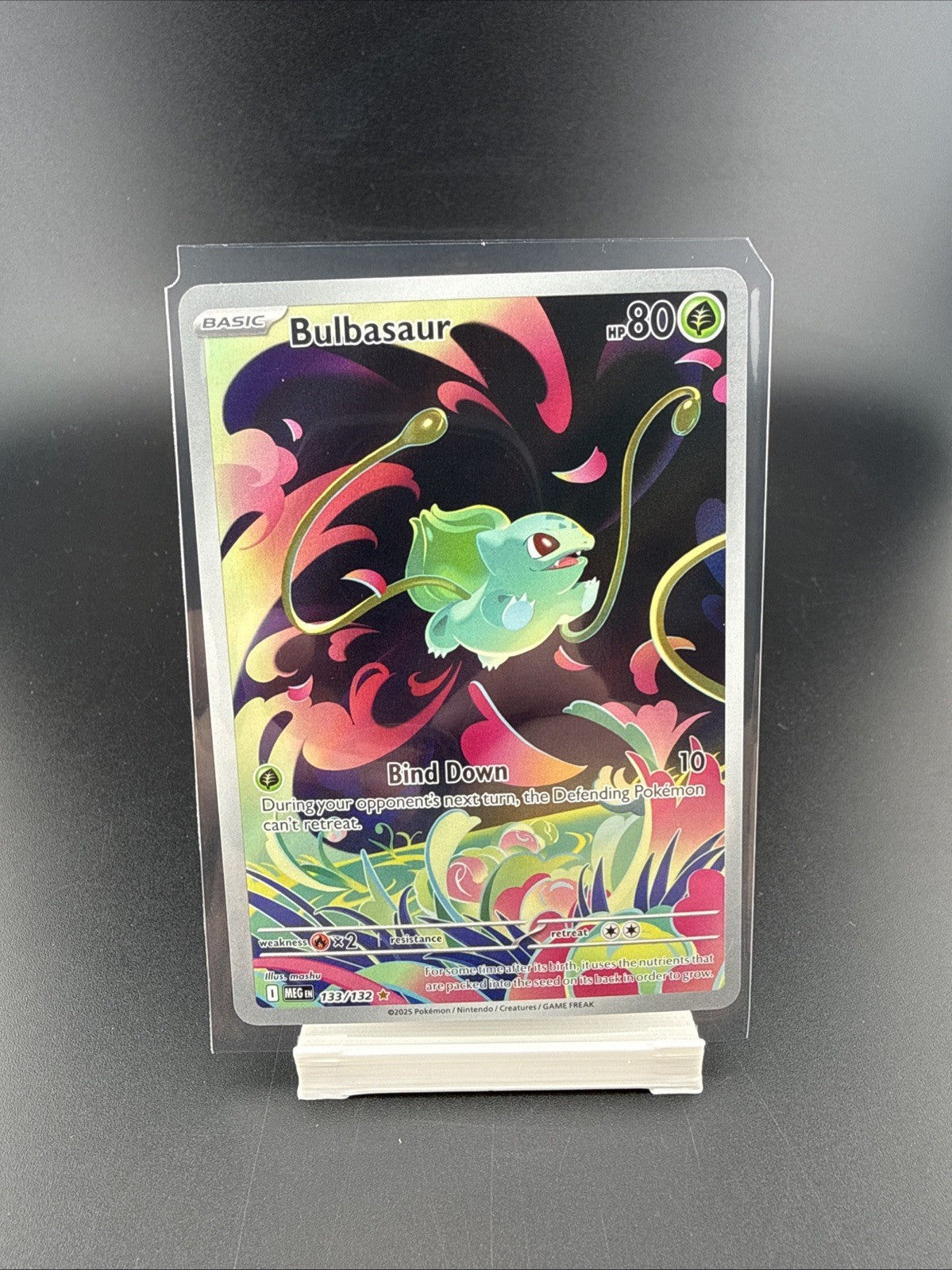 2025 Pokemon Mega Evolution Bulbasaur Promos #133/132
