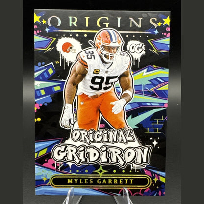 2025 Origins Myles Garrett Original Gridiron #5 Browns