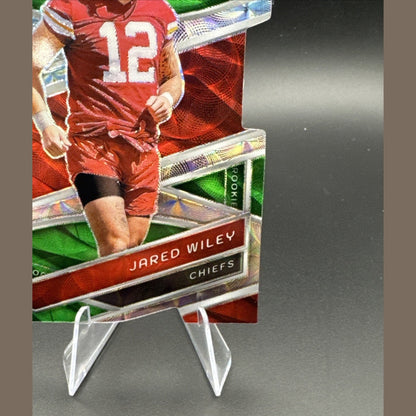 2024 Panini Spectra Jared Wiley Rookie Universal Die Cut 30/30 (RC) Chiefs #176