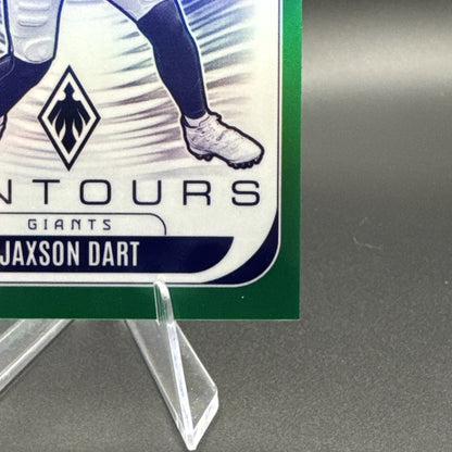 JAXSON DART RC 33/99 - SP GREEN PRIZM CONTOURS #24 - 2025 Panini Phoenix RC