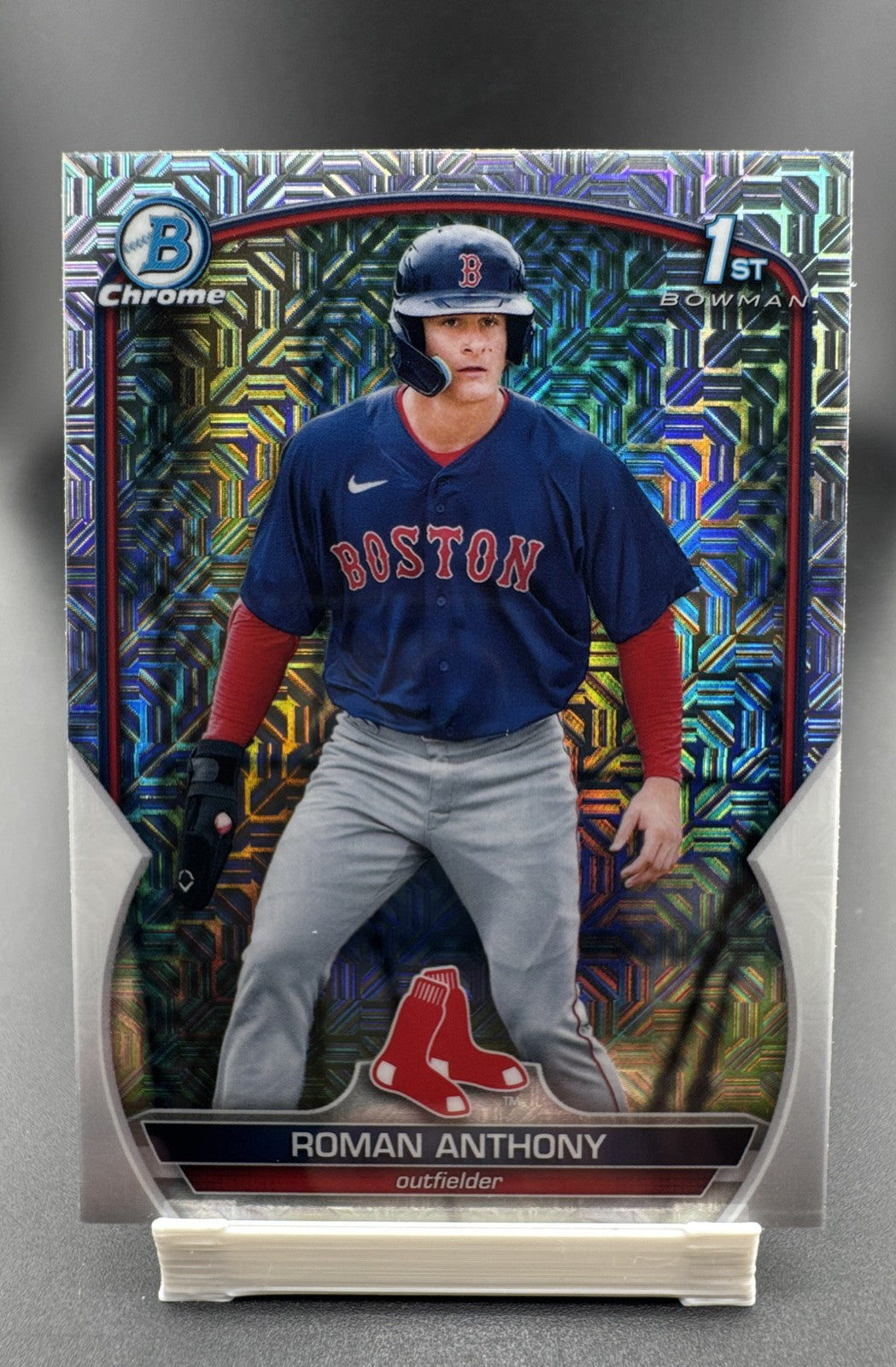 2023 Bowman - Chrome Prospects Roman Anthony #BCP-71 Mojo Refractor (RC)