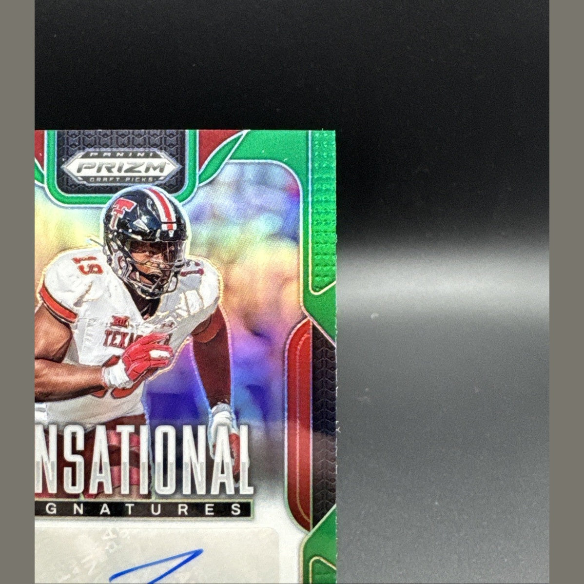 2025 Panini Prizm Draft Picks Green Sensational Signatures Tyree Wilson #SS-TYW