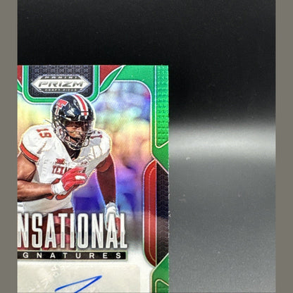 2025 Panini Prizm Draft Picks Green Sensational Signatures Tyree Wilson #SS-TYW