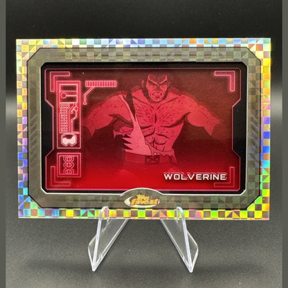 Wolverine Sentinel Scan SS-8 X-Fractor 72/97 2025 Topps Finest X-Men 97'