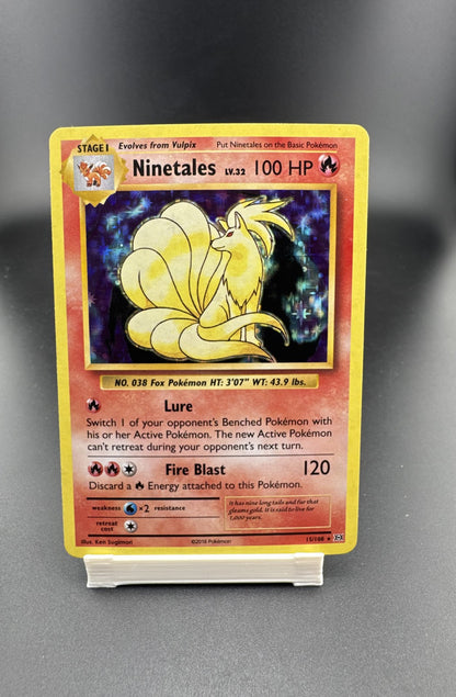 Ninetales 15/108 Evolutions Holo