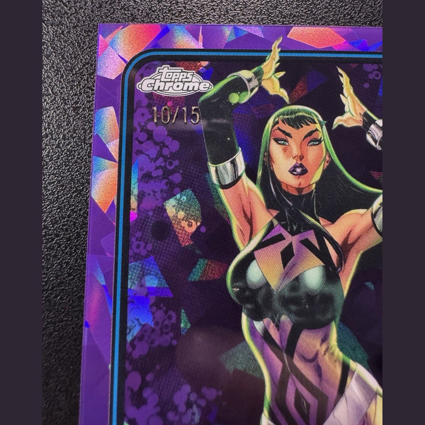 2025 Topps Marvel Comics Chrome Sapphire #77 Sersei PURPLE SAPPHIRE /15