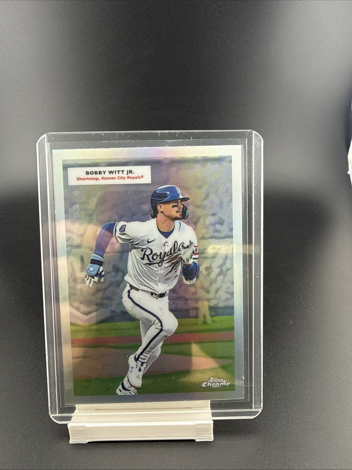 Bobby Whitt Jr  & George Brett 2025 Topps Platinum Chrome - 55-DH12