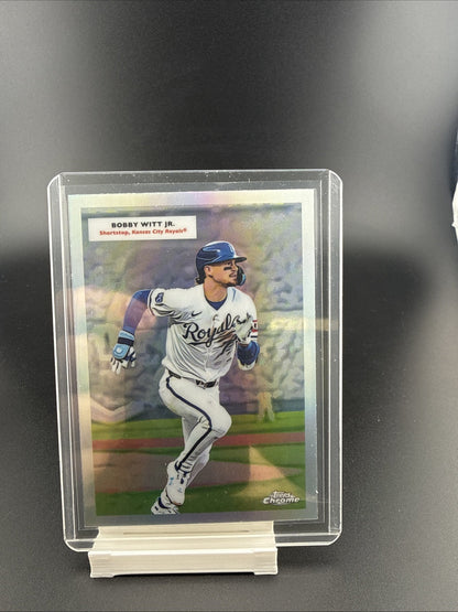 Bobby Whitt Jr  & George Brett 2025 Topps Platinum Chrome - 55-DH12