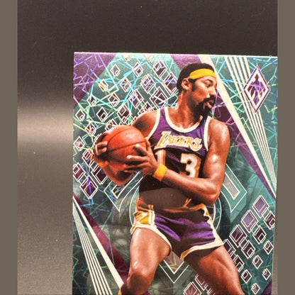 2023-24 Panini Phoenix Wilt Chamberlain #34 Teal Laser - Lakers HOF