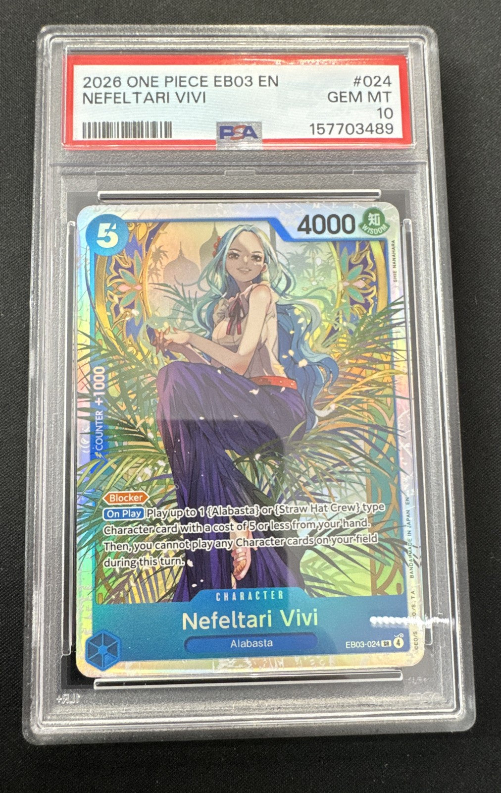 Nefeltari Vivi (024) EB03-024 Extra Booster: One Piece Heroines Edition Foil