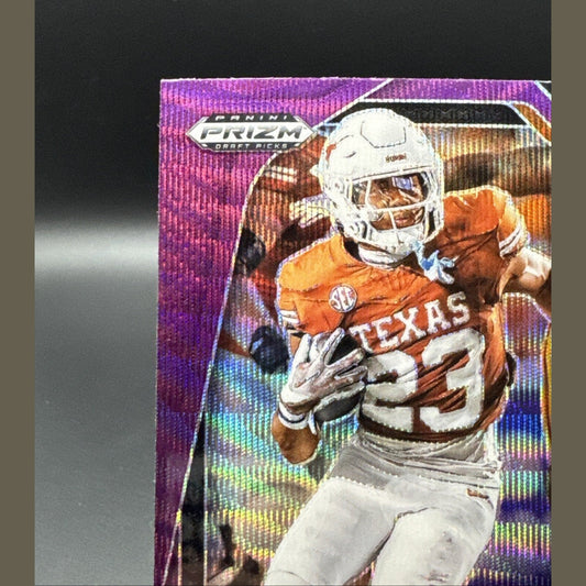 2025 Panini Prizm Draft Picks Jaydon Purple Prizm Rookie #127