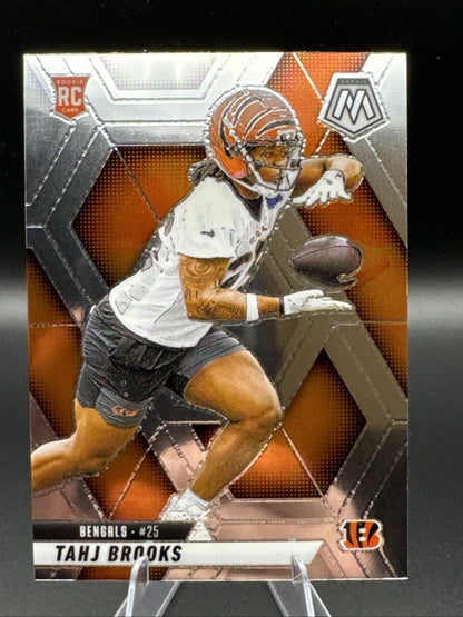 Tahj Brooks 2025 Panini Mosaic Rookie Base #400 - Cincinnati Bengals