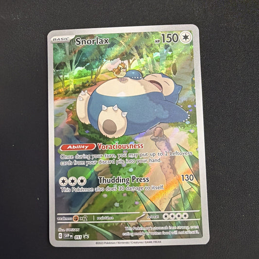 Snorlax - SV: Scarlet & Violet Promo Cards 051 Holo NM