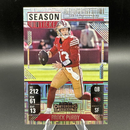 2024 Panini Contenders - Season Ticket Brock Purdy #88 Mojo