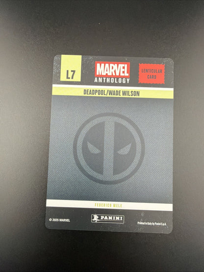 2025 Panini Marvel Anthology Lenticular - Deadpool/Wade Wilson - #L7