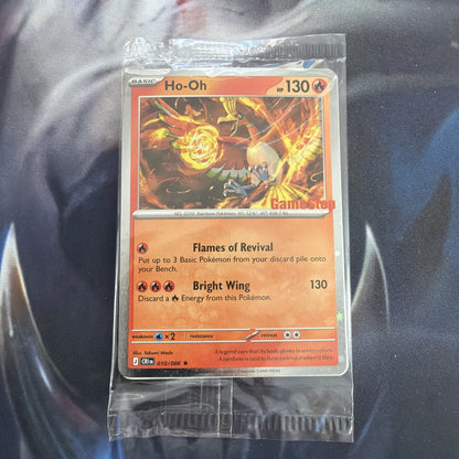 Ho-Oh 010/086 Galaxy GameStop Promo Stamped Sealed - Pokemon Chaos Rising
