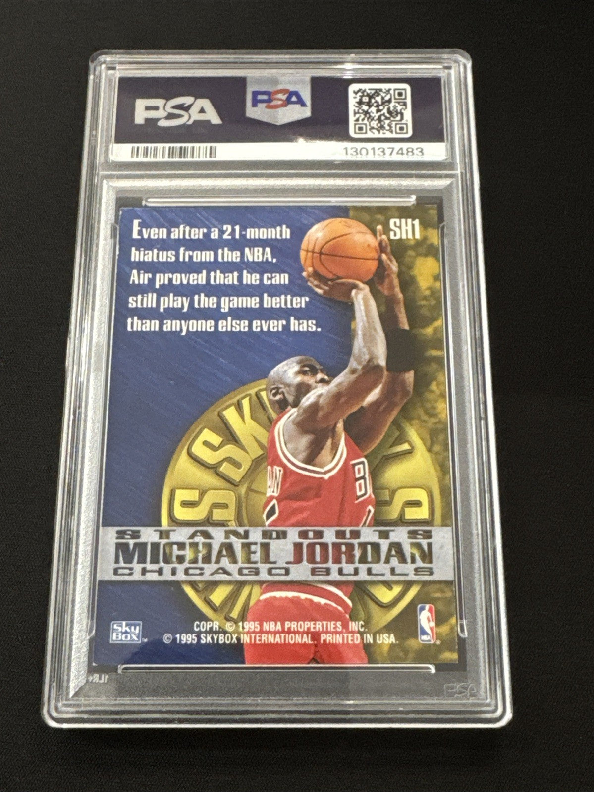 1995-96 Skybox Premium - Hobby Standouts Michael Jordan #SH1