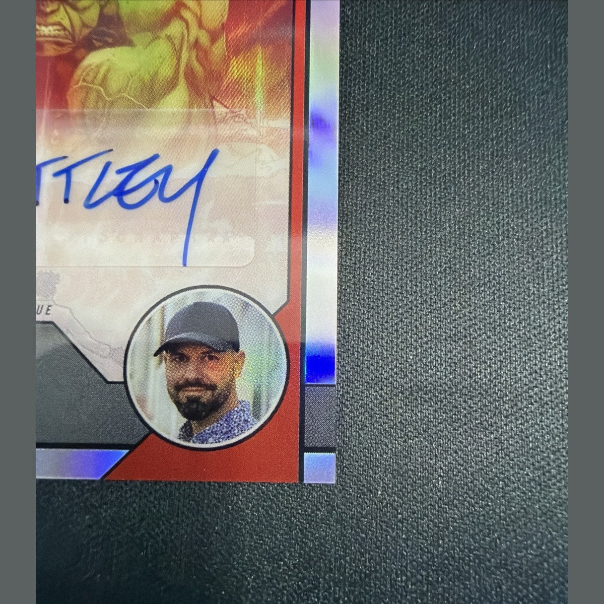 2025 Topps Chrome Marvel Comic Book Artist Autograph Hulk #1 - Ryan Ottley