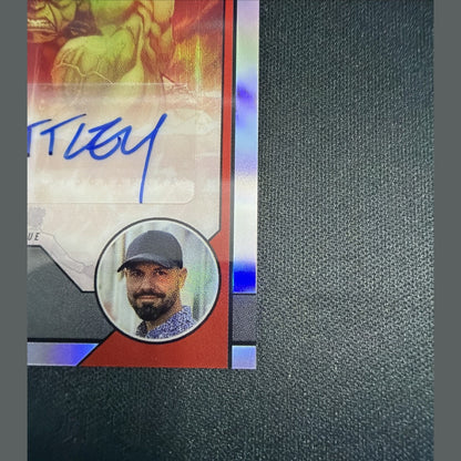 2025 Topps Chrome Marvel Comic Book Artist Autograph Hulk #1 - Ryan Ottley