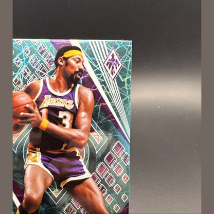 2023-24 Panini Phoenix Wilt Chamberlain #34 Teal Laser - Lakers HOF