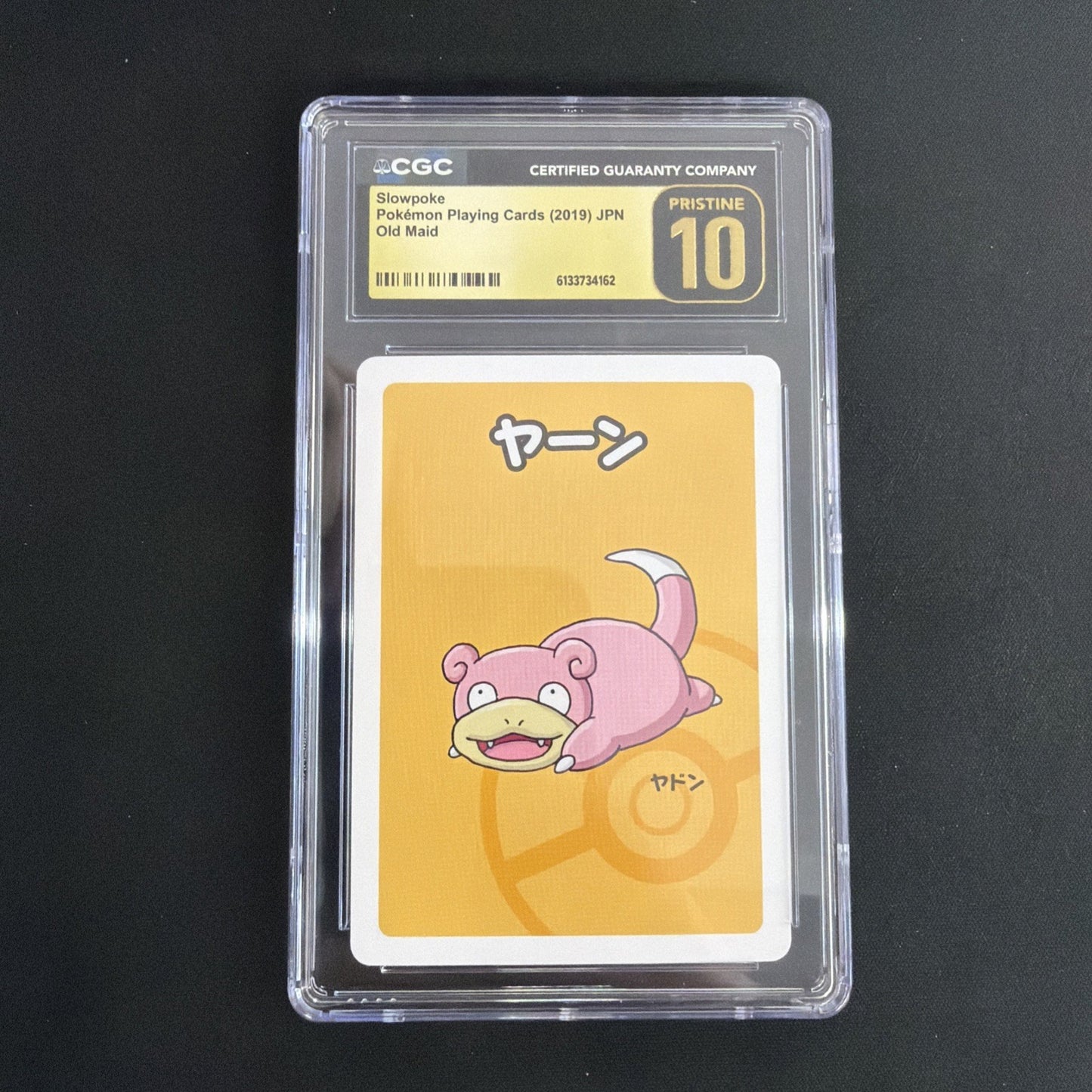 CGC Pristine 10 Slowpoke Pokemon Playing Cards 2019 Japanese Old Maid