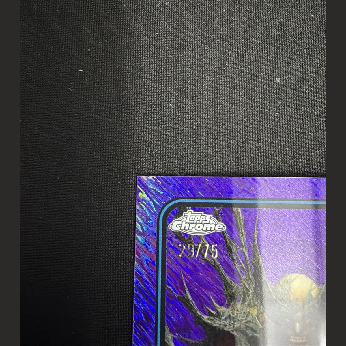 2025 Topps Chrome Marvel Wolverine Purple Shimmer /75
