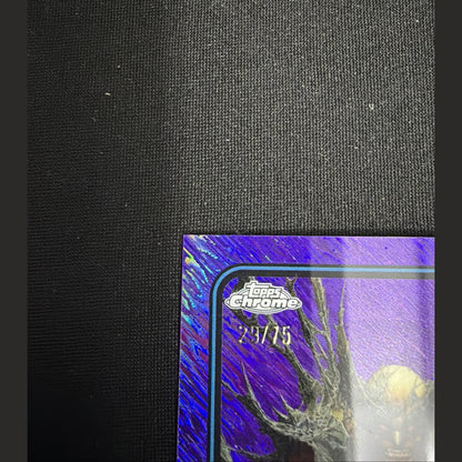 2025 Topps Chrome Marvel Wolverine Purple Shimmer /75